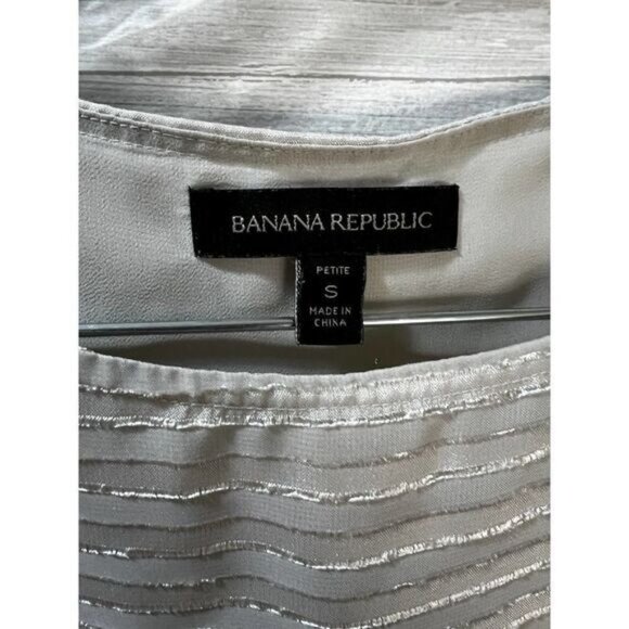 Banana Republic Stripe‎ Boatneck Pullover Small - Picture 4 of 5